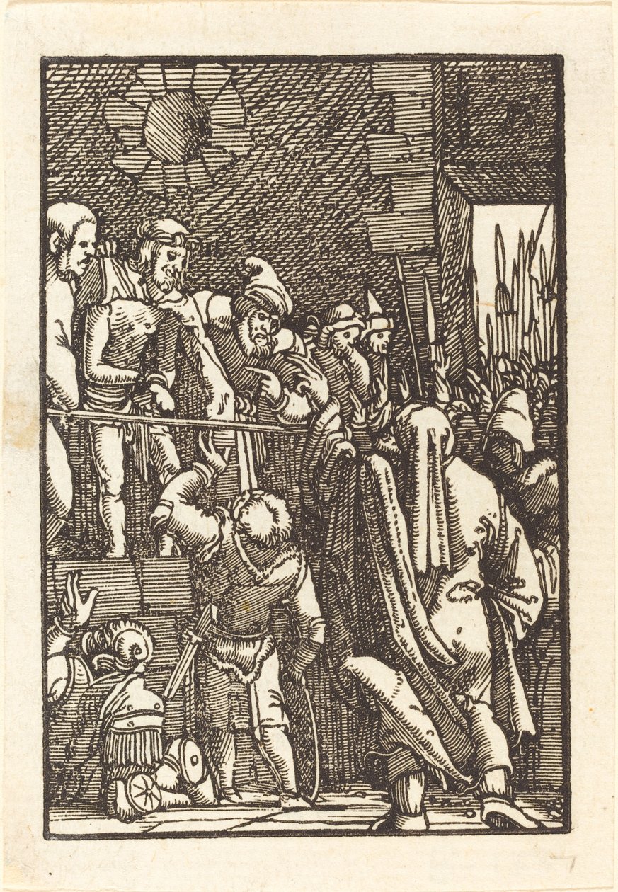 İnsanlara Gösterilen Mesih by Albrecht Altdorfer