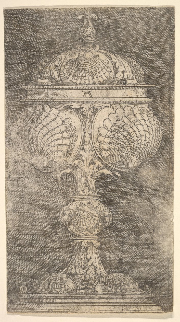 Kabuklu Kapaklı Kadeh.n.d. by Albrecht Altdorfer