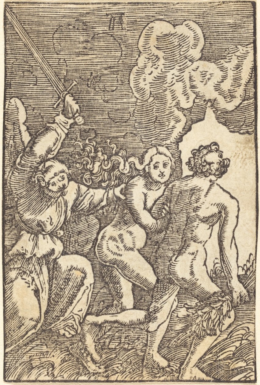 Cennetten kovulma by Albrecht Altdorfer