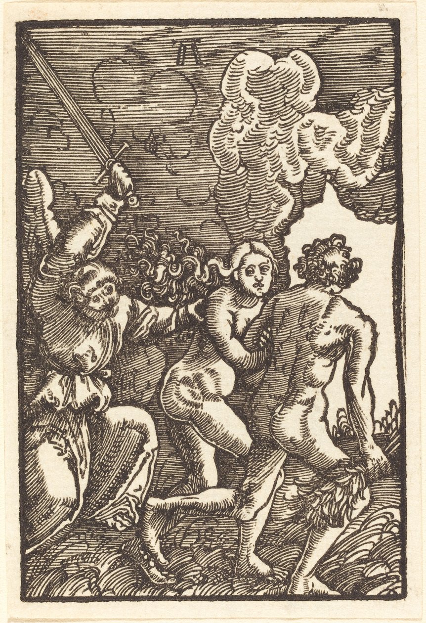 Cennetten kovulma by Albrecht Altdorfer