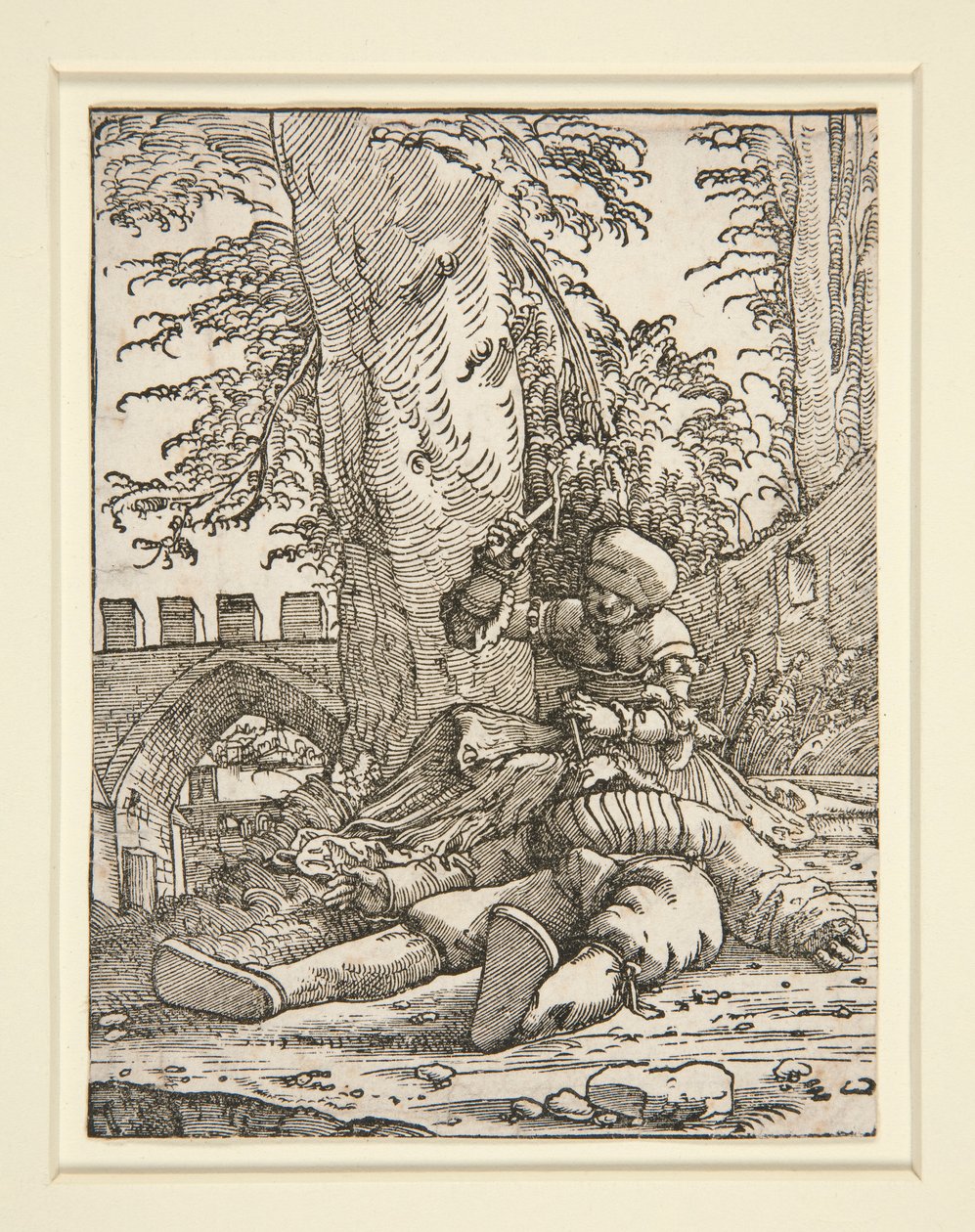 hapis ve kız kardeş by Albrecht Altdorfer