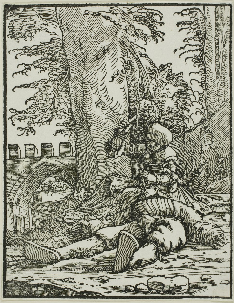 Jael ve Sisera by Albrecht Altdorfer