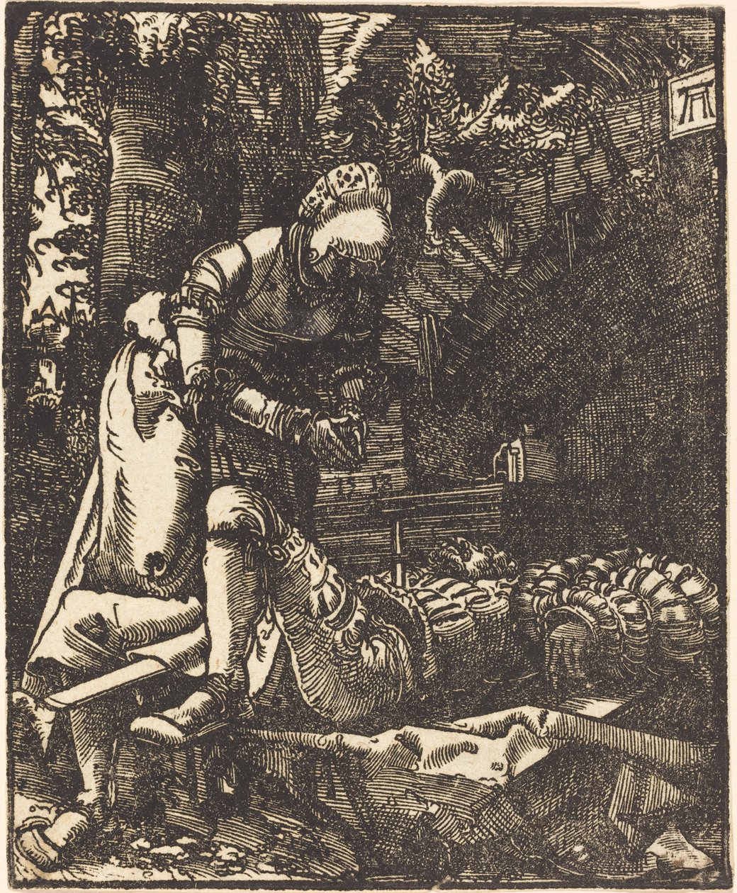 Pyramus ve Thisbe by Albrecht Altdorfer