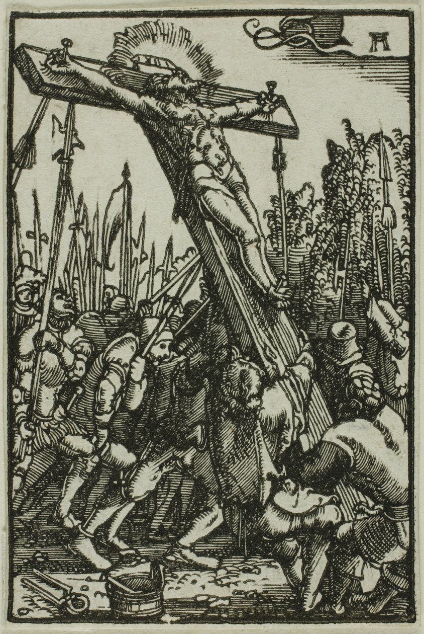 İnsanın Düşüşünden ve Kefaretinden Haçın Yükselişi by Albrecht Altdorfer