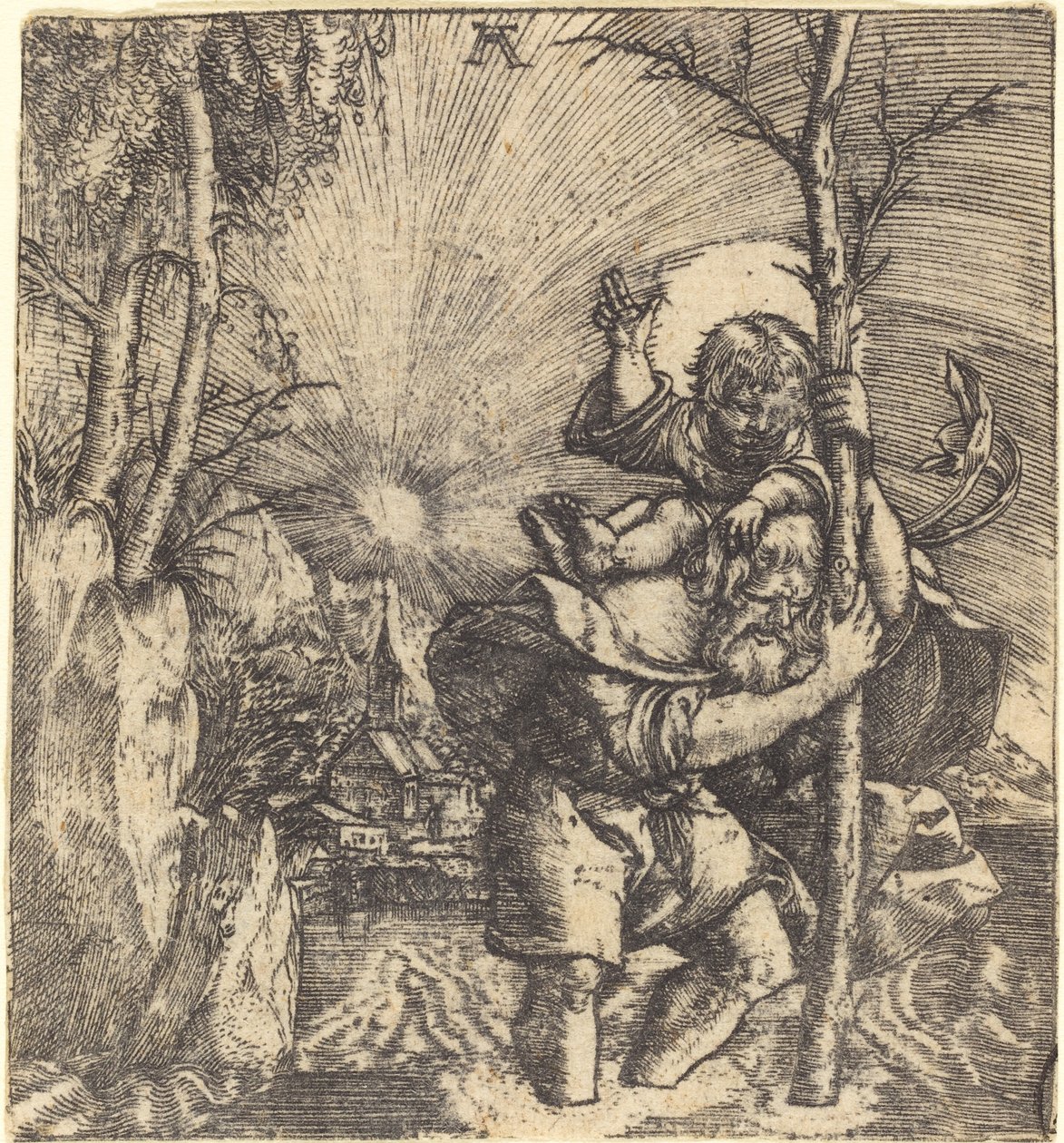 Aziz Christopher by Albrecht Altdorfer