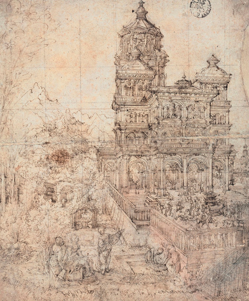 Susanna banyosu - Albrecht Altdorfer