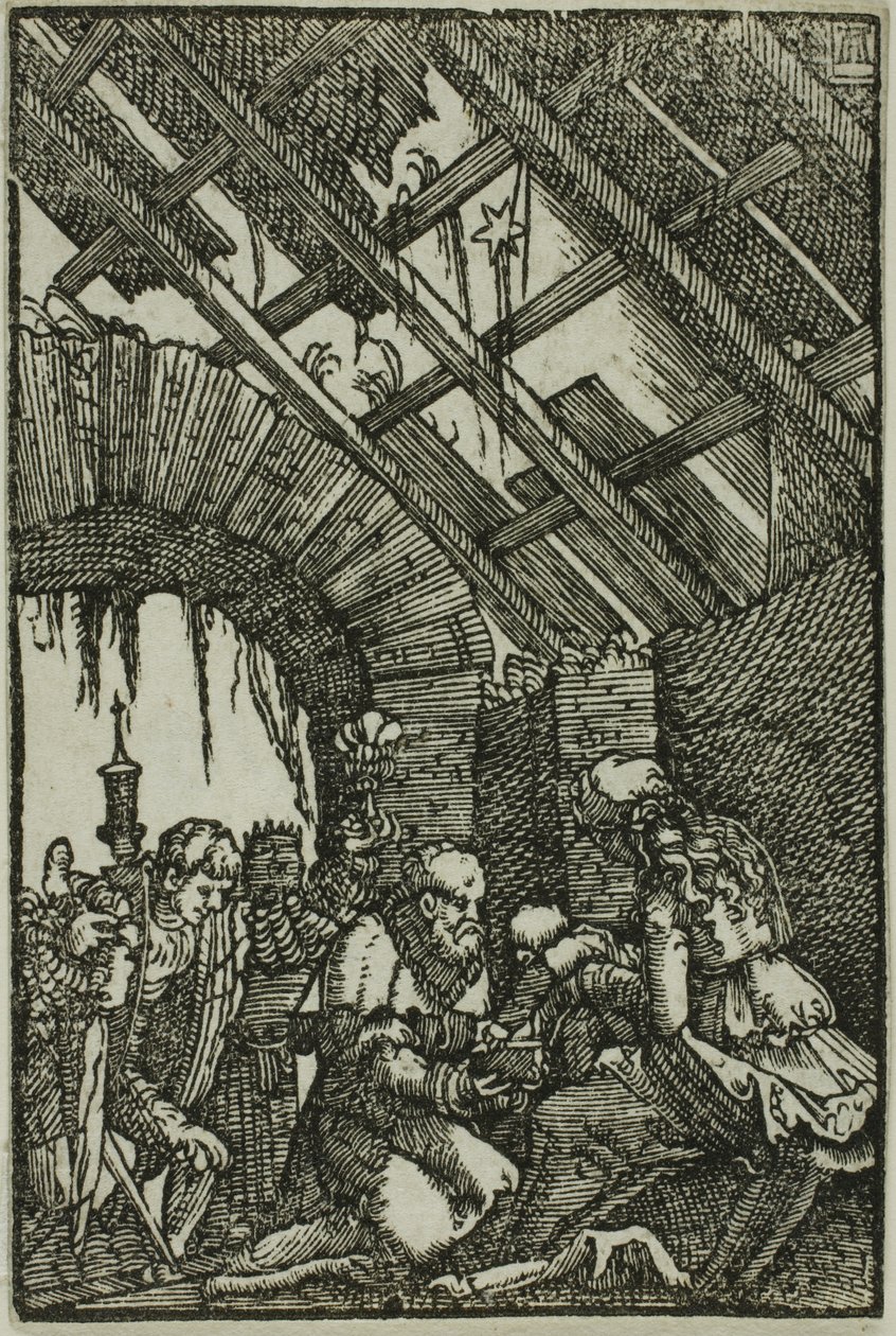 İnsanın Düşüşünden ve Kefaretinden Magi'nin Hayranlığı by Albrecht Altdorfer