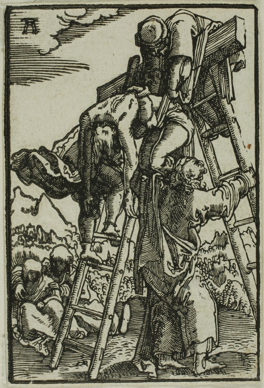 Haçtan İniş, İnsanın Düşüşünden ve Kefaretinden by Albrecht Altdorfer