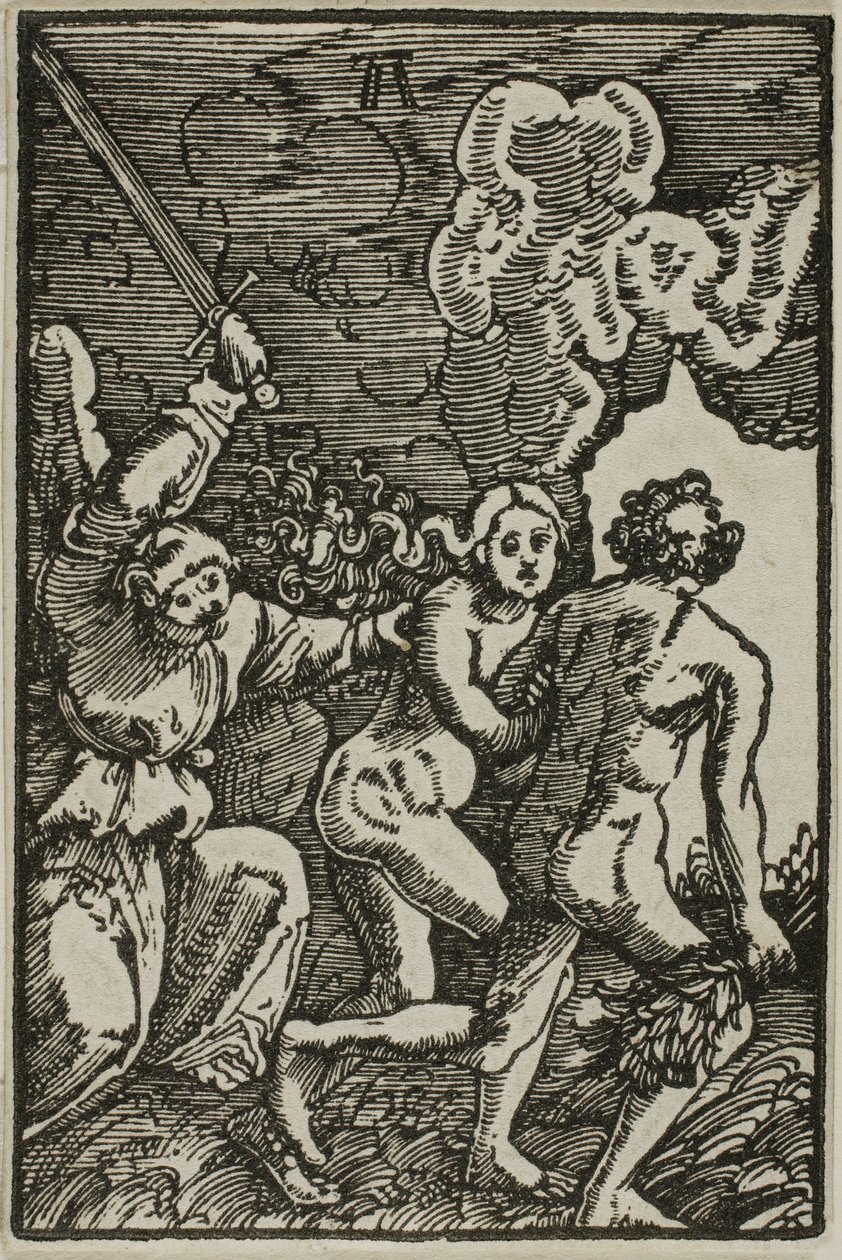 Cennetten Kovulma, İnsanın Düşüşü ve Kefareti by Albrecht Altdorfer