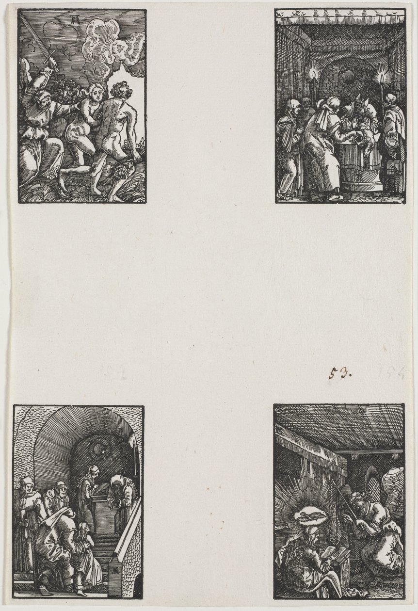 İnsanın Düşüşü ve Kurtuluşu by Albrecht Altdorfer
