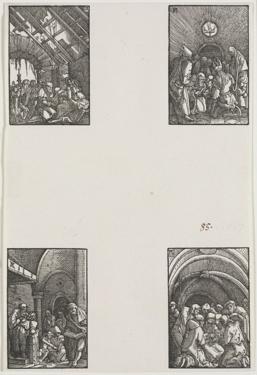 İnsanın Düşüşü ve Kurtuluşu by Albrecht Altdorfer