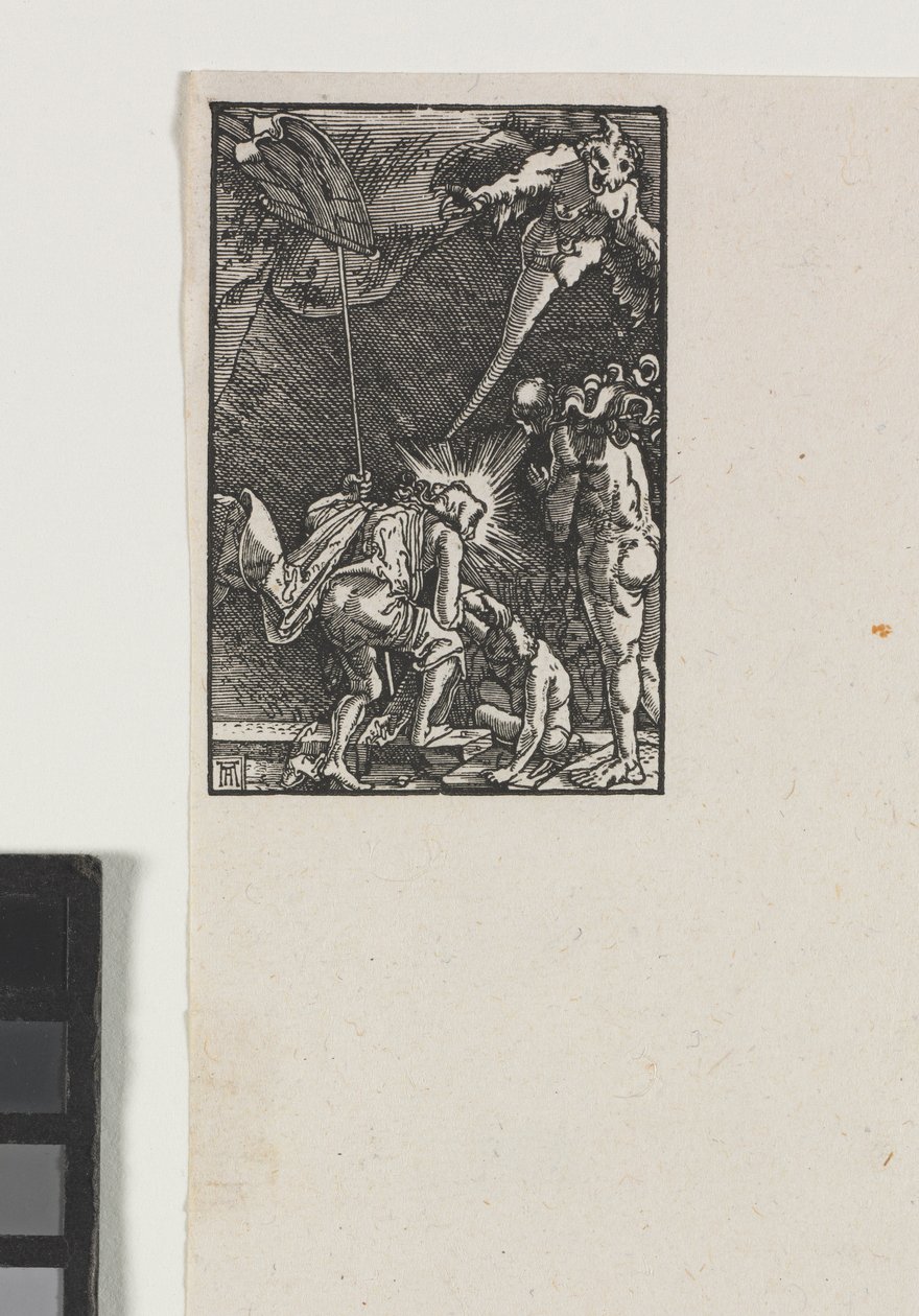 İnsanın Düşüşü ve Kefareti: Cehenneme İnen İsa by Albrecht Altdorfer