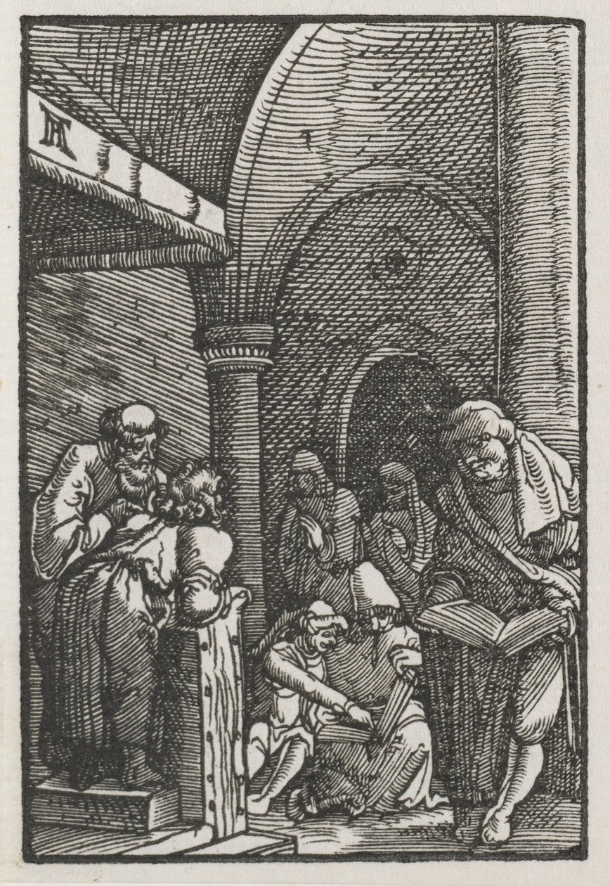 İnsanın Düşüşü ve Kefareti: İsa'nın Doktorlarla Tartışması, c. 1515. by Albrecht Altdorfer