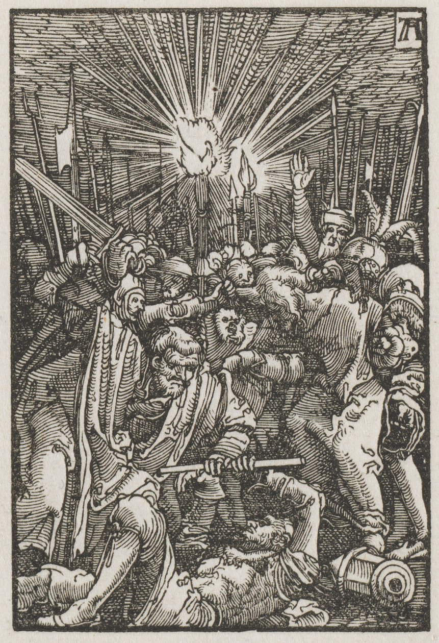 İnsanın Düşüşü ve Kefareti: İsa tutsak alındı by Albrecht Altdorfer