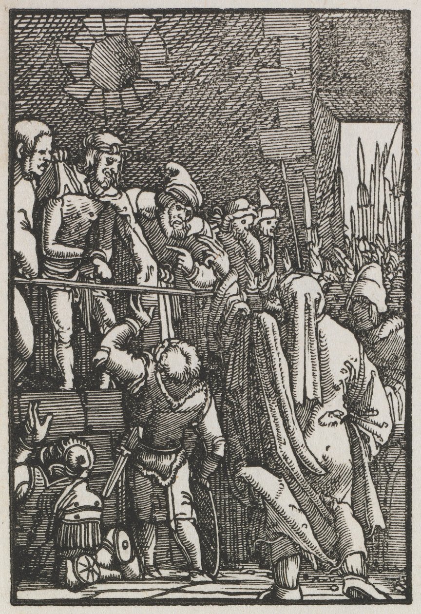 İnsanın Düşüşü ve Kefareti: Ecco Homo, c. 1515. by Albrecht Altdorfer