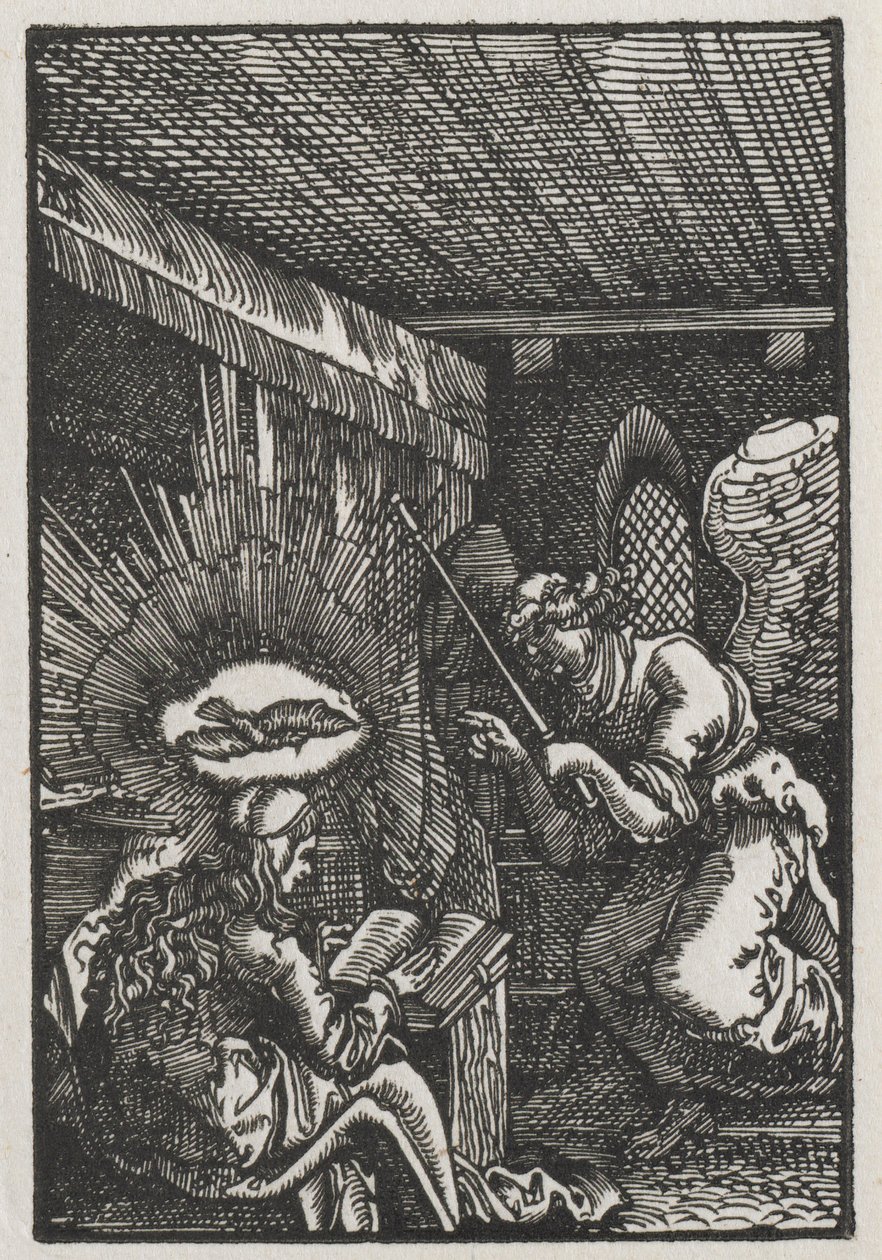 İnsanın Düşüşü ve Kefareti: Müjde by Albrecht Altdorfer