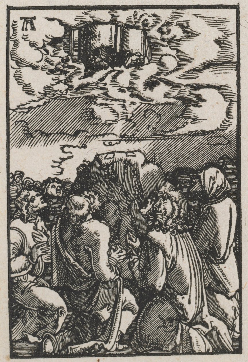 İnsanın Düşüşü ve Kefareti: Yükseliş, c. 1515. by Albrecht Altdorfer