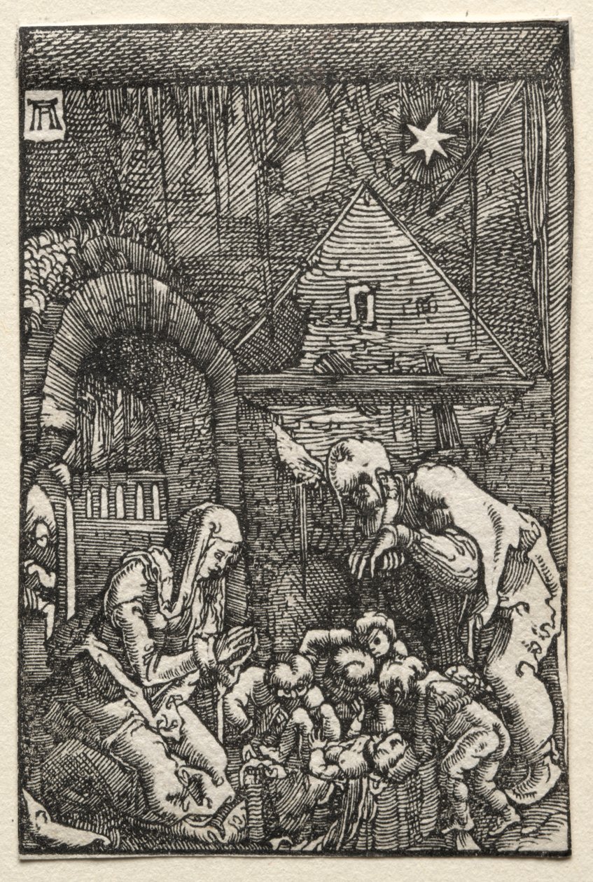 İnsanın Düşüşü ve Kefareti: Doğuş, c. 1515. by Albrecht Altdorfer