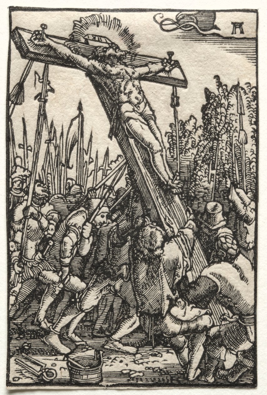 İnsanın Düşüşü ve Kefareti: Haçın Yükselişi, c. 1515. by Albrecht Altdorfer