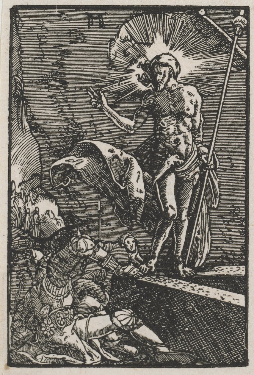 İnsanın Düşüşü ve Kefareti: Diriliş by Albrecht Altdorfer