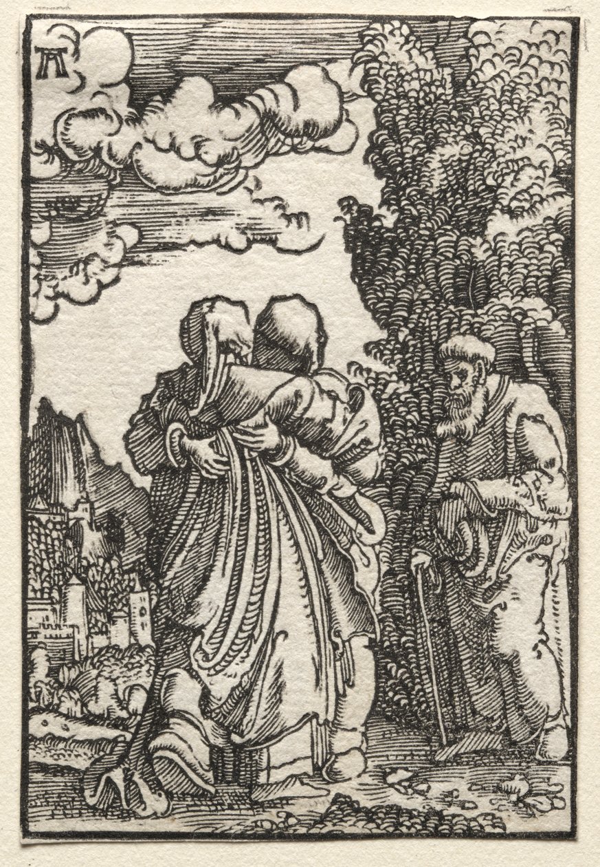 İnsanın Düşüşü ve Kefareti: Ziyaret by Albrecht Altdorfer