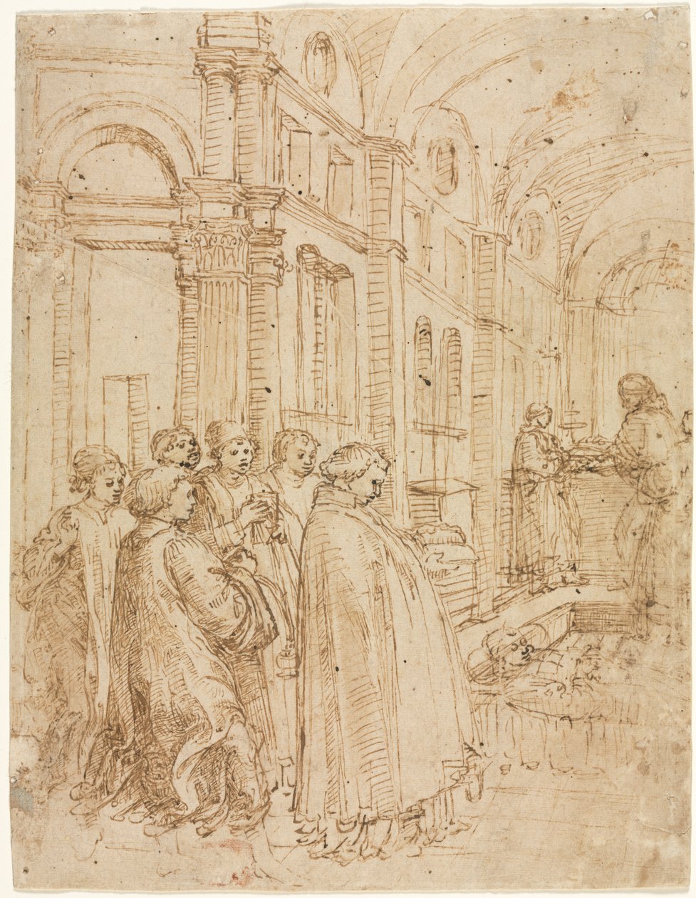 Aziz Stephen'ın Cenazesi by Albrecht Altdorfer