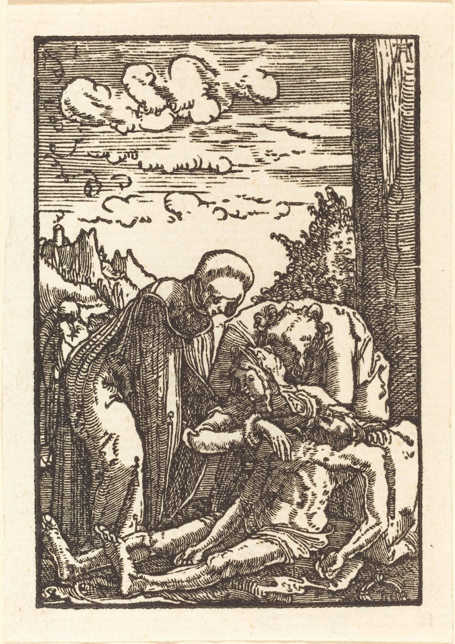 Haç Altındaki Ağıt by Albrecht Altdorfer