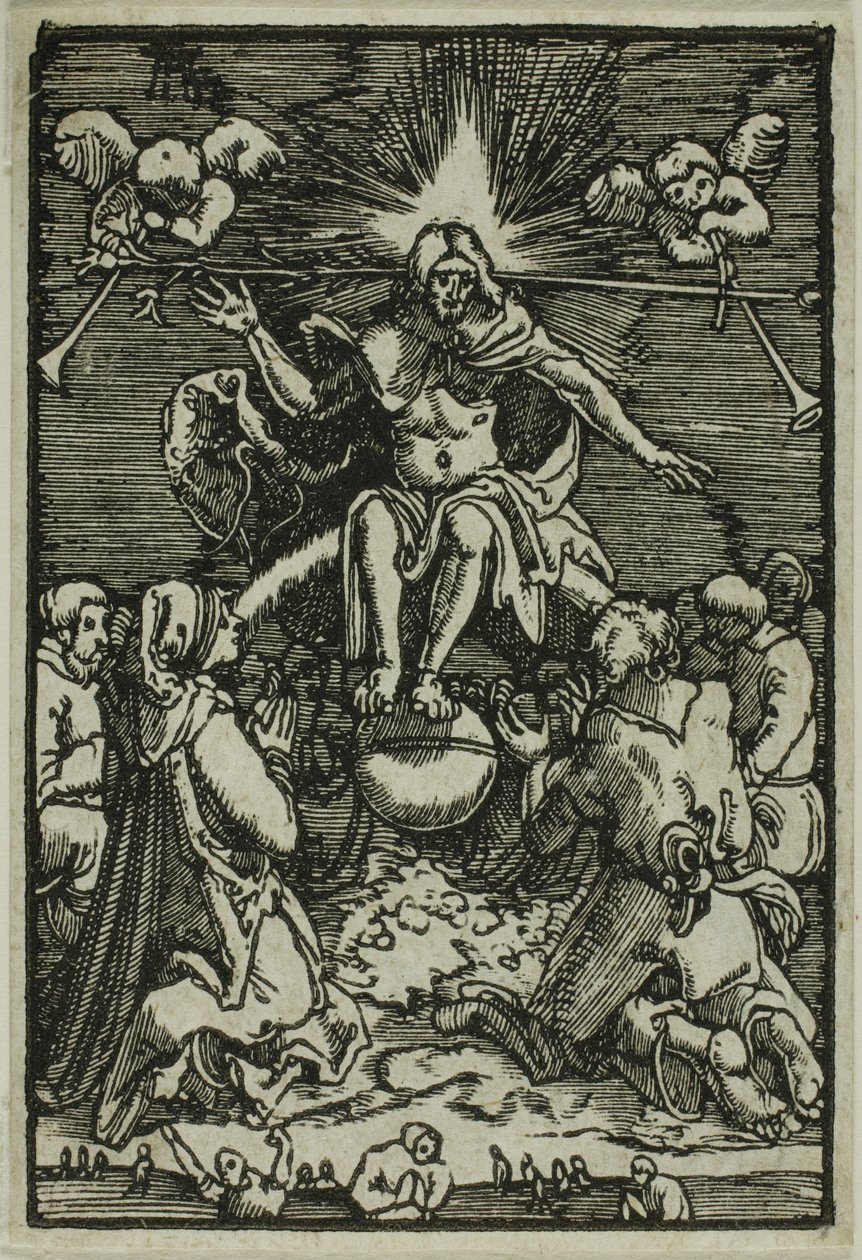 İnsanın Düşüşünden ve Kefaretinden Son Yargı, by Albrecht Altdorfer
