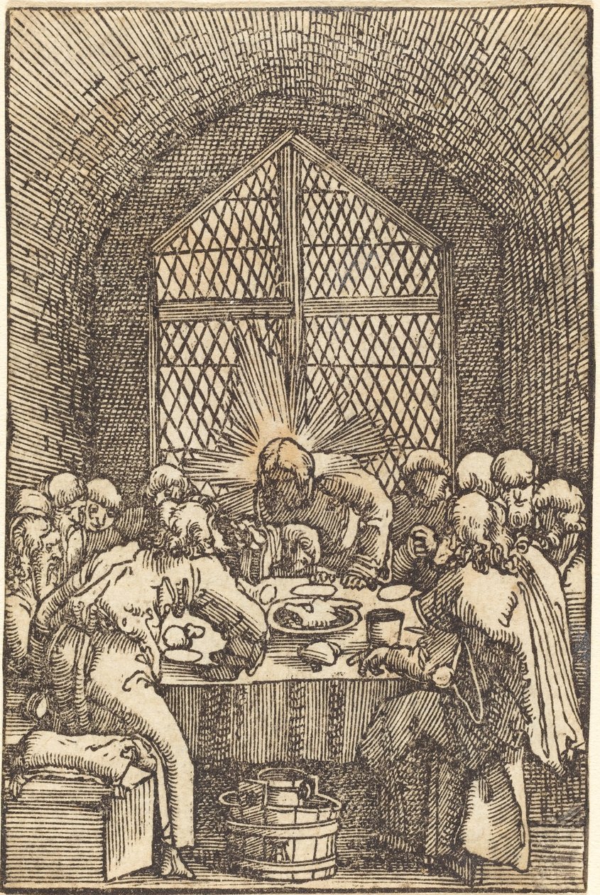 Son Akşam Yemeği by Albrecht Altdorfer