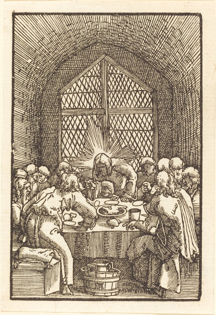 Son Akşam Yemeği by Albrecht Altdorfer
