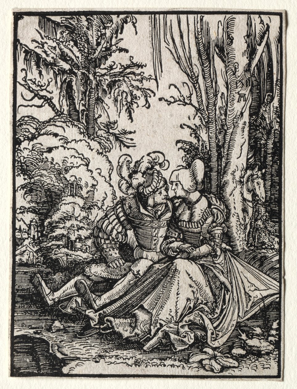 Aşıklar, 1511. by Albrecht Altdorfer