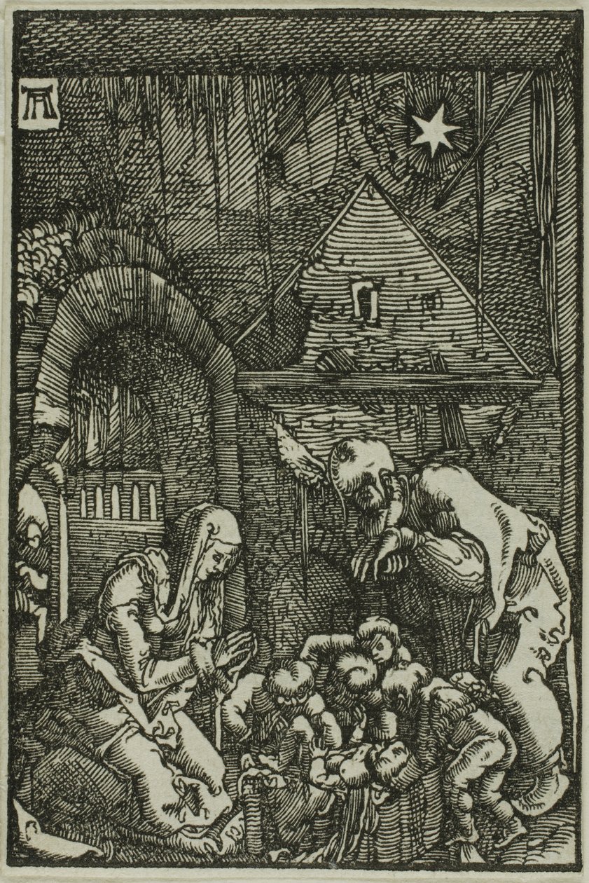 İnsanın Düşüşünden ve Kefaretinden Doğuş by Albrecht Altdorfer