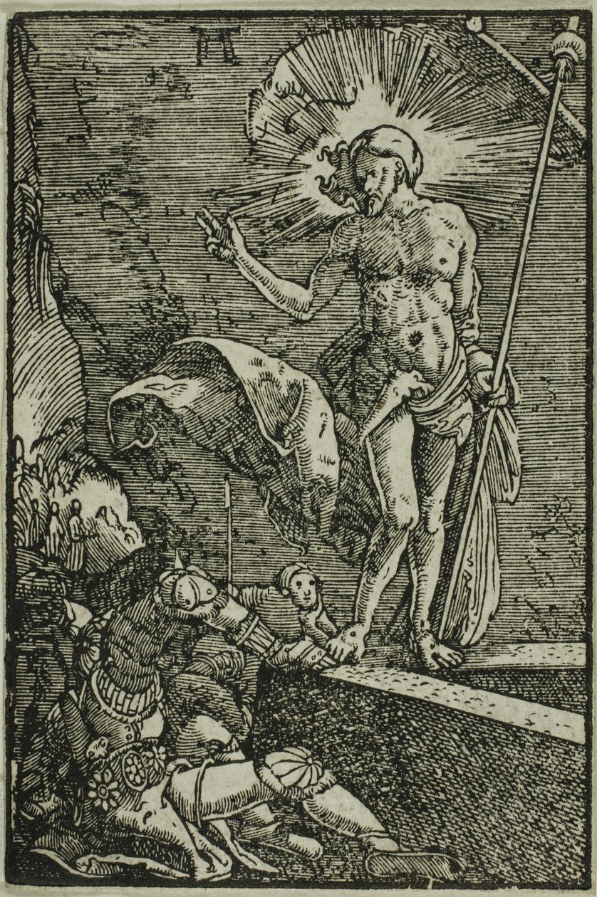 İnsanın Düşüşünden ve Kurtuluşundan Diriliş by Albrecht Altdorfer
