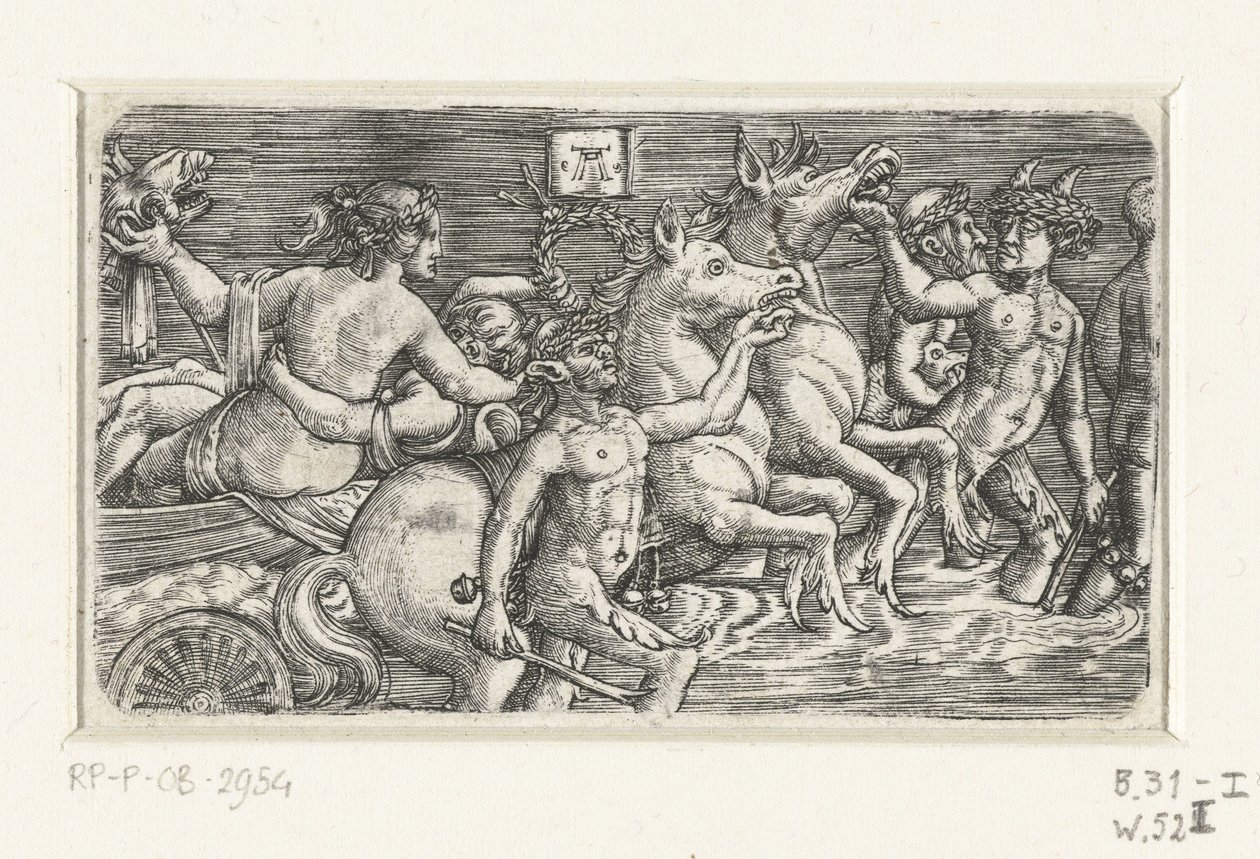 Deniz Tanrılarının Zaferi by Albrecht Altdorfer