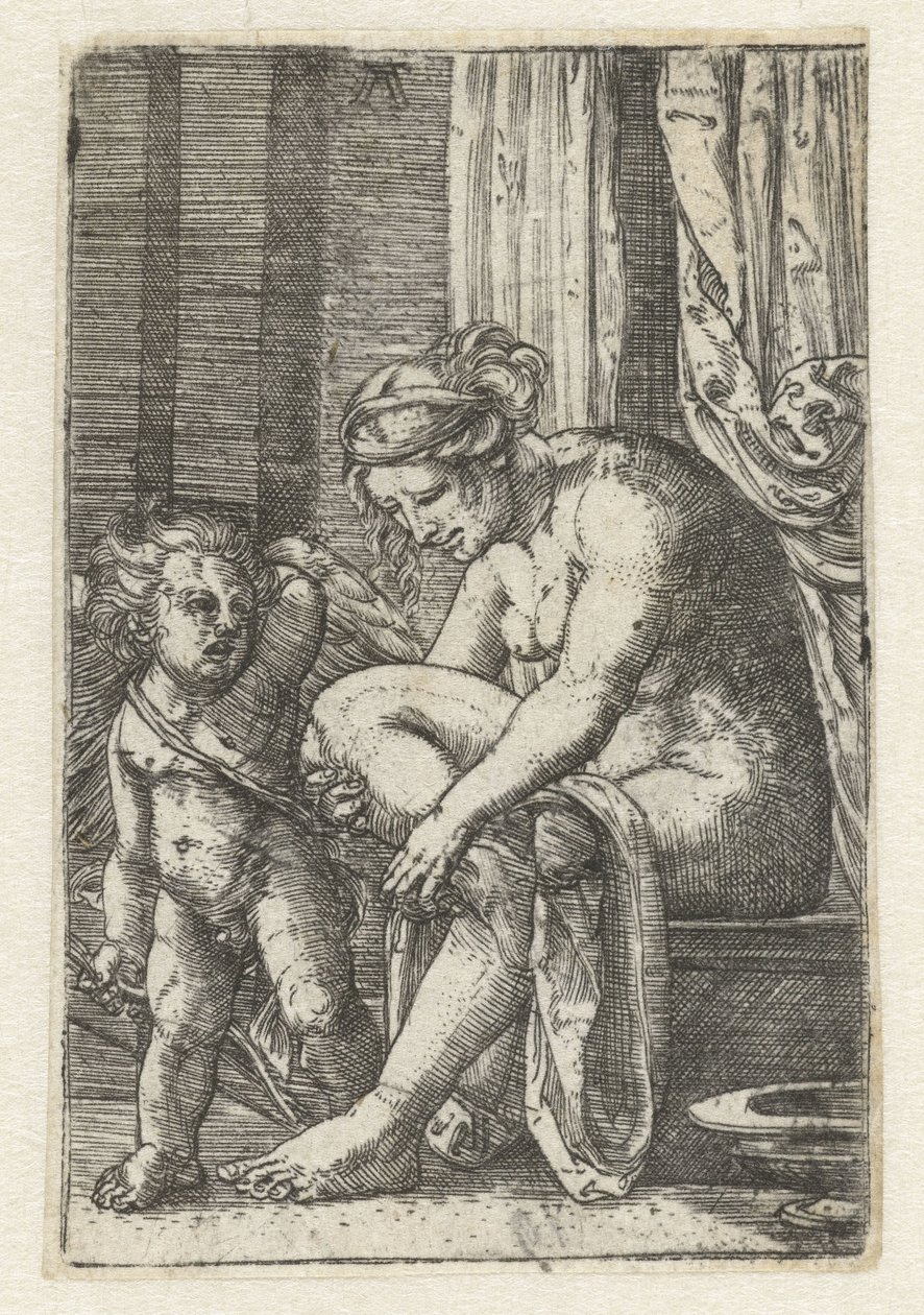 Banyodan sonra Venüs by Albrecht Altdorfer