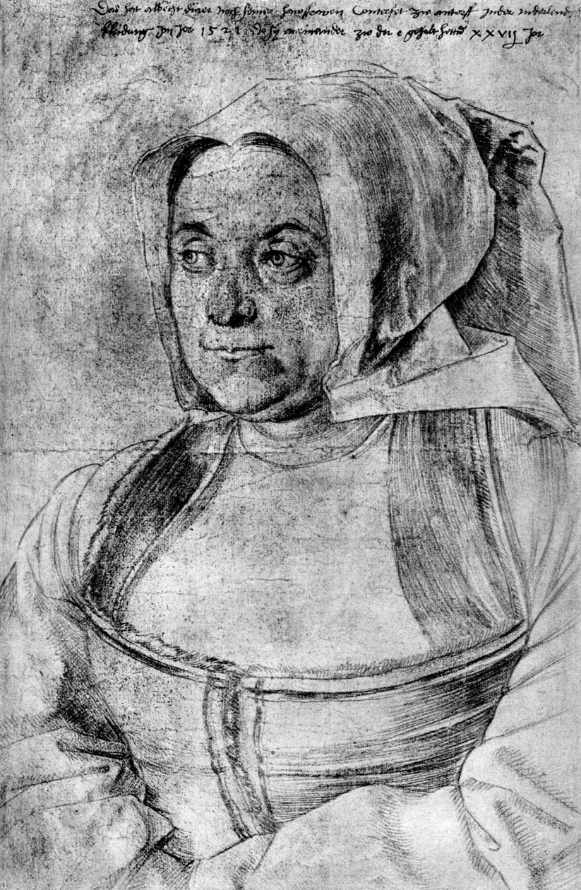 Agnes Durer, 1521, 1936 by Albrecht Dürer