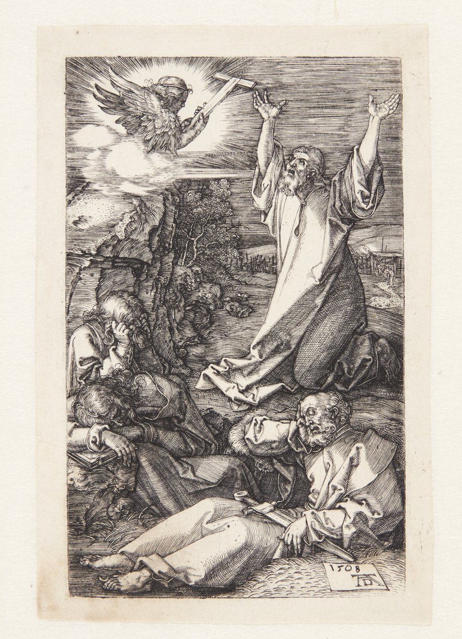 Bahçedeki ızdırap by Albrecht Dürer