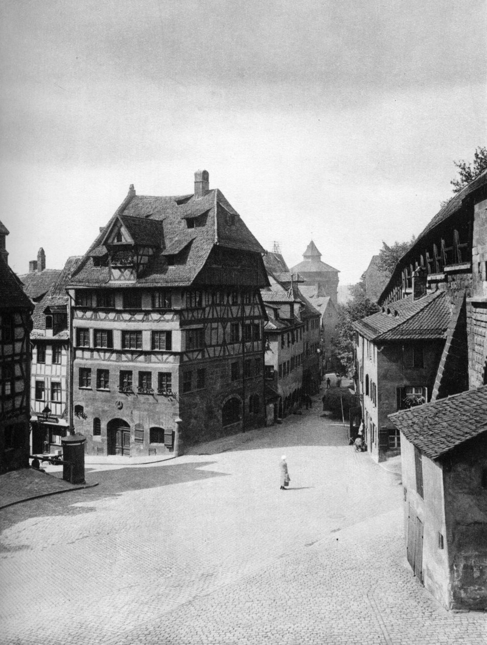 Albrecht Dürers evi, Nürnberg, 1936 by Albrecht Dürer