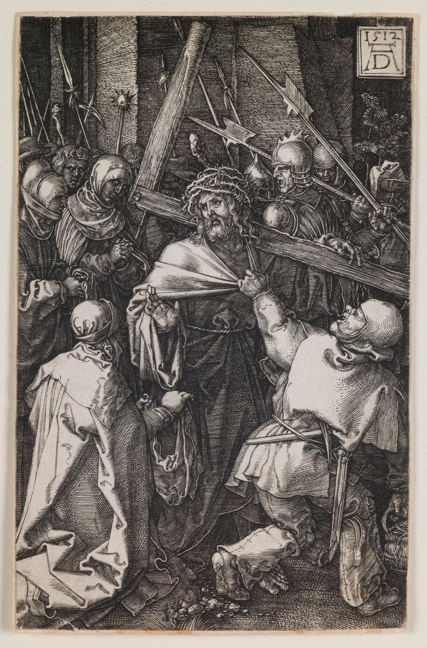 Haç Taşı, “Oyulmuş Tutku” dizisinden by Albrecht Dürer