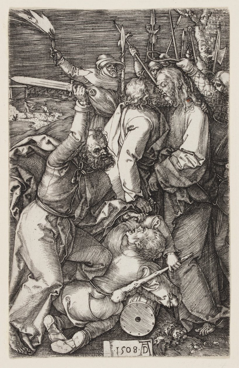 Oyulmuş Tutkudan İsa'nın İhaneti by Albrecht Dürer