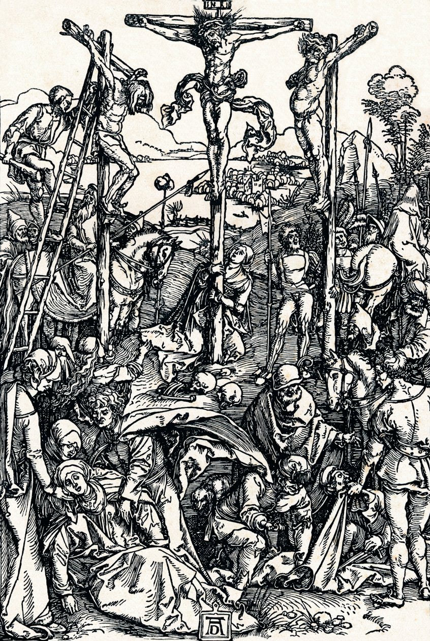 Üç Haçlı Calvary, 1504 1906 by Albrecht Dürer