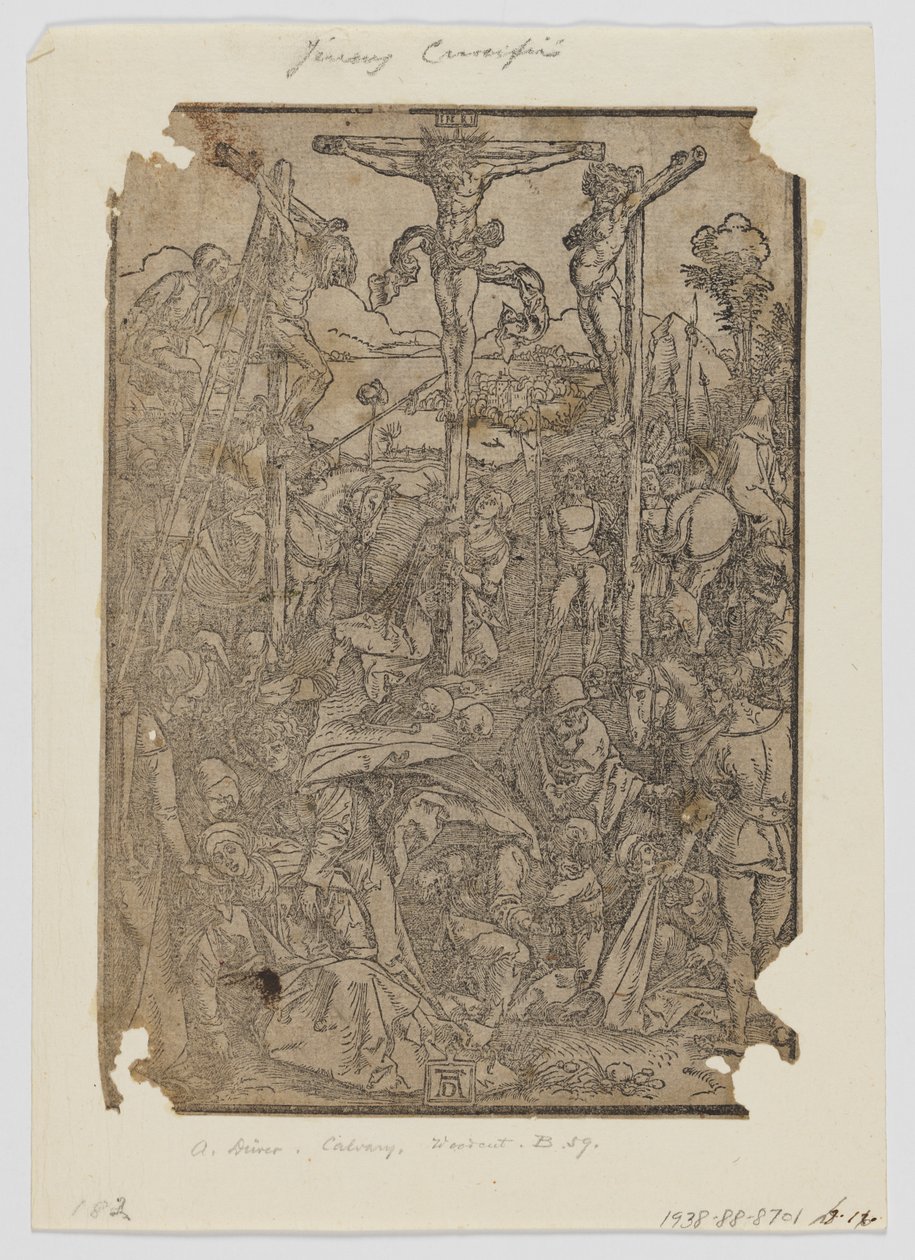 Üç Haçlı Süvari by Albrecht Dürer