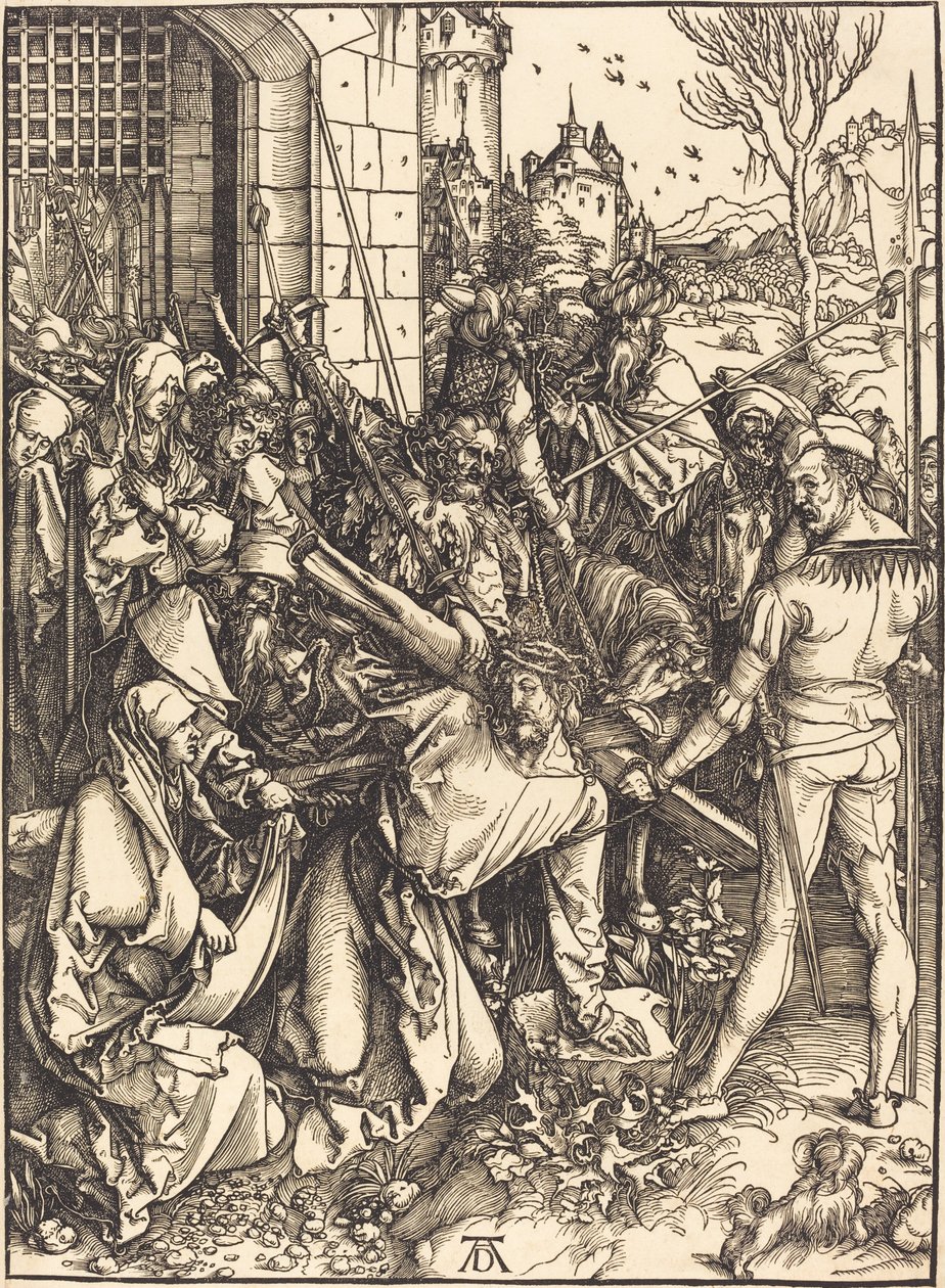 Haç Taşıyan İsa by Albrecht Dürer