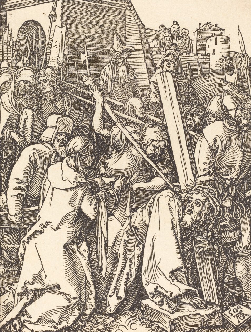 Haç Taşıyan İsa, 1509. by Albrecht Dürer