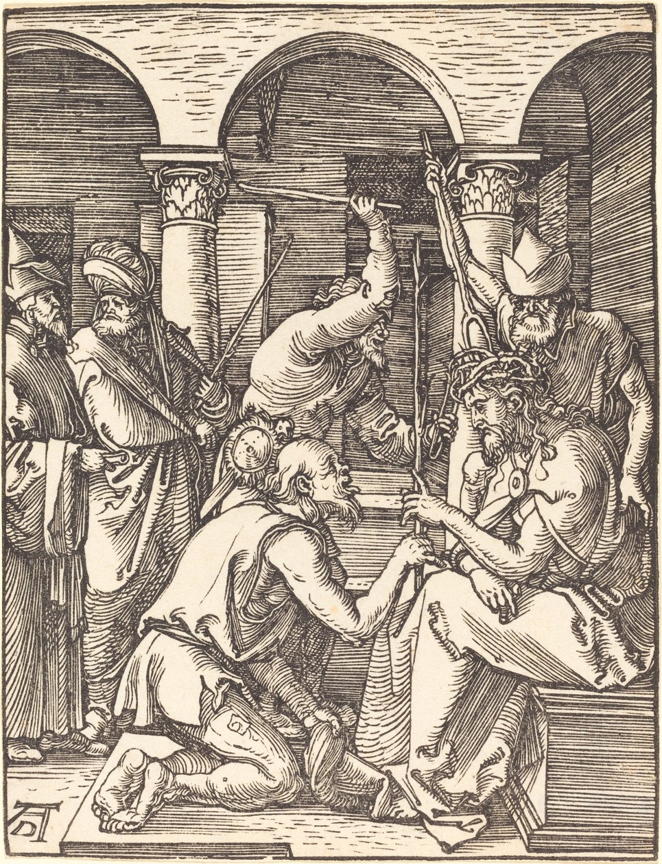 Dikenlerle Taçlandırılan İsa by Albrecht Dürer
