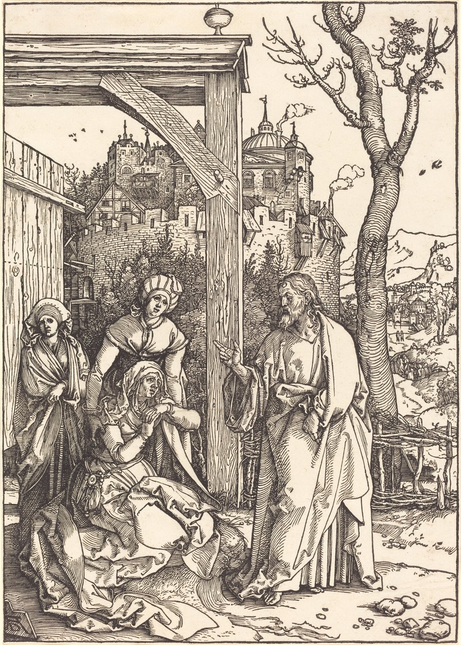 Mesih Annesinden Ayrılıyor by Albrecht Dürer