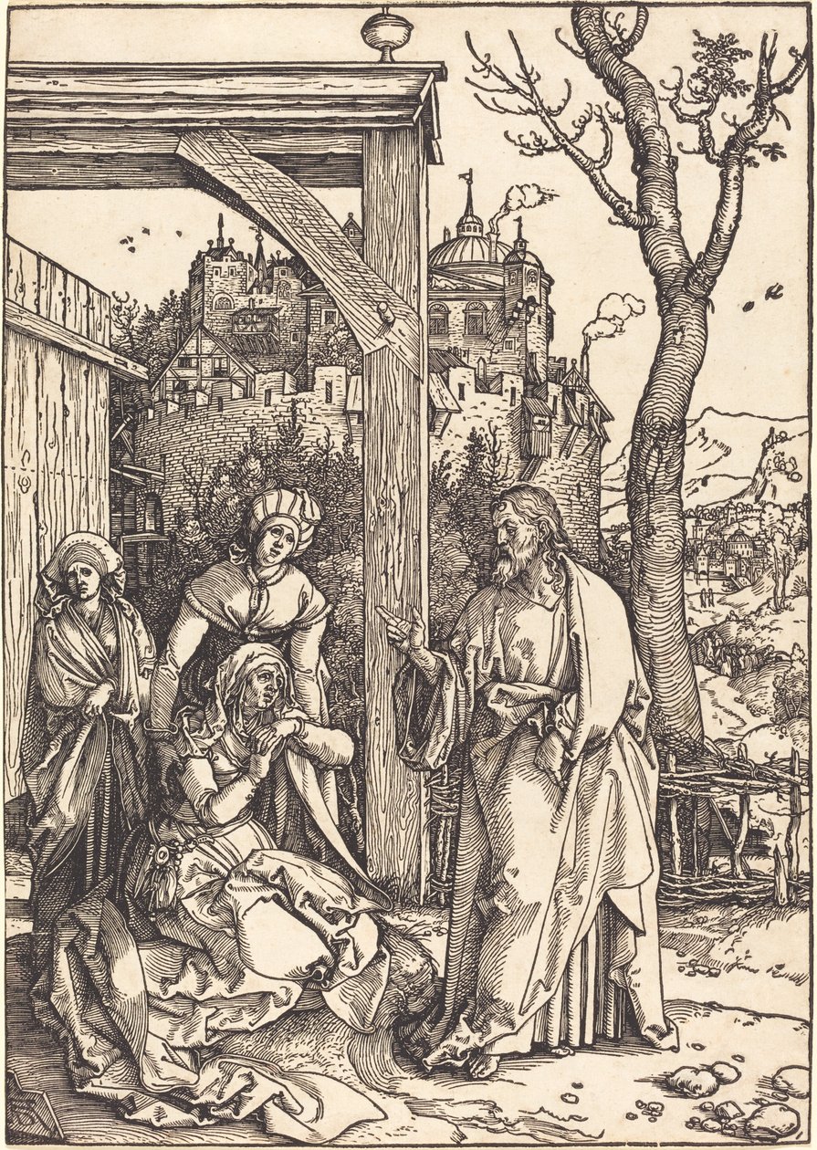 Mesih Annesinden Ayrılıyor by Albrecht Dürer