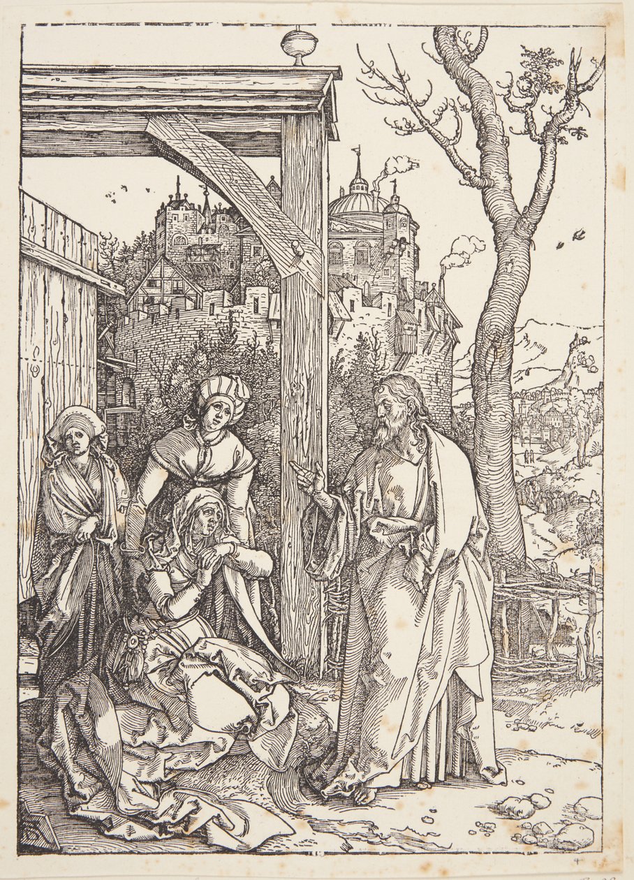 İsa Annesinden Ayrılırken by Albrecht Dürer