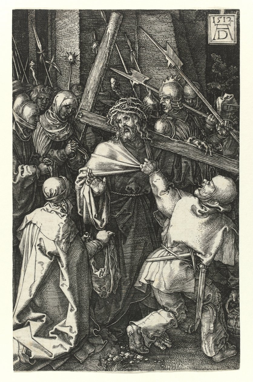 İsa çarmıhı taşıyor, 1512 by Albrecht Dürer