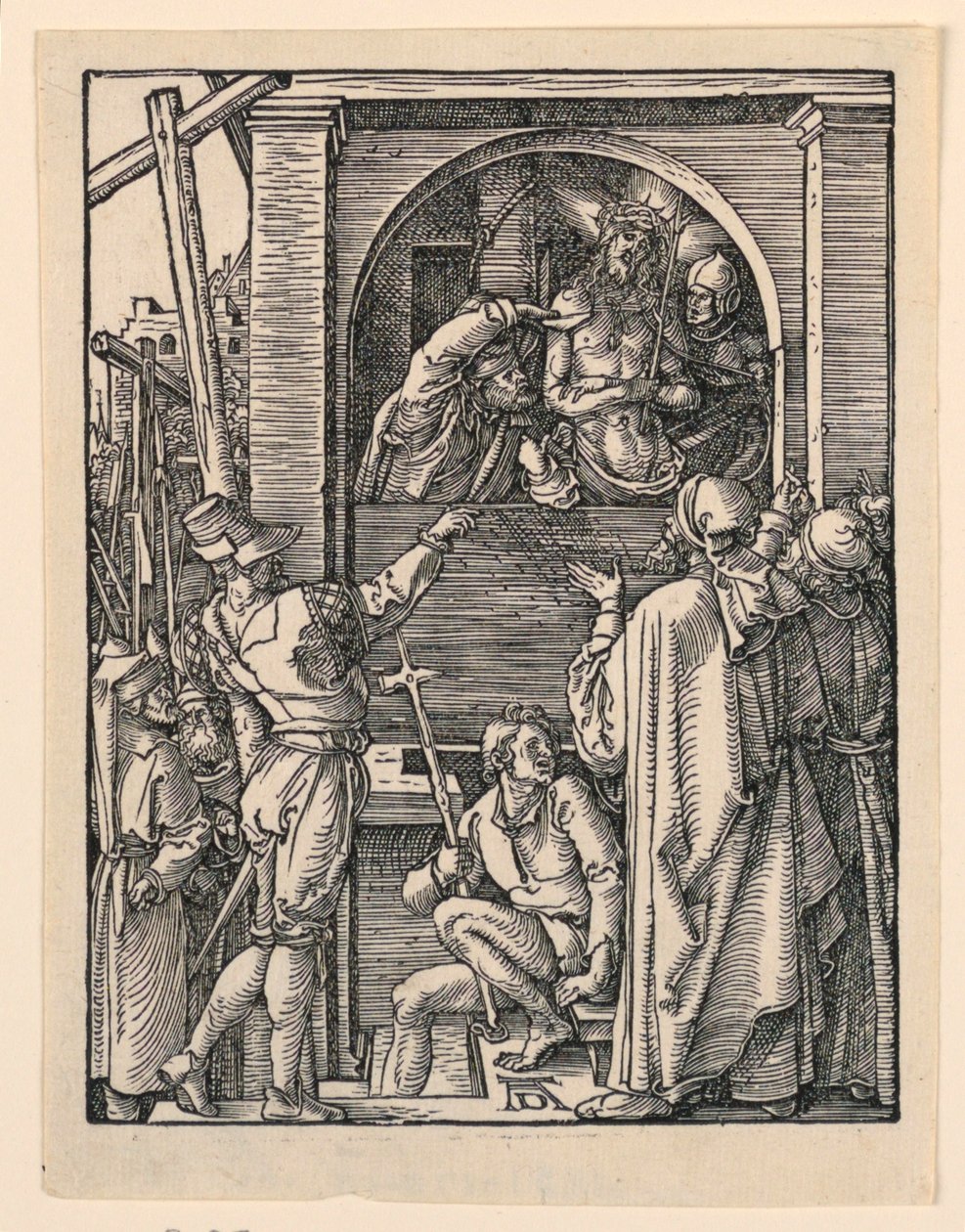 Küçük Tutku Serisinden İnsanlardan Önce İsa (Ecce Homo) by Albrecht Dürer